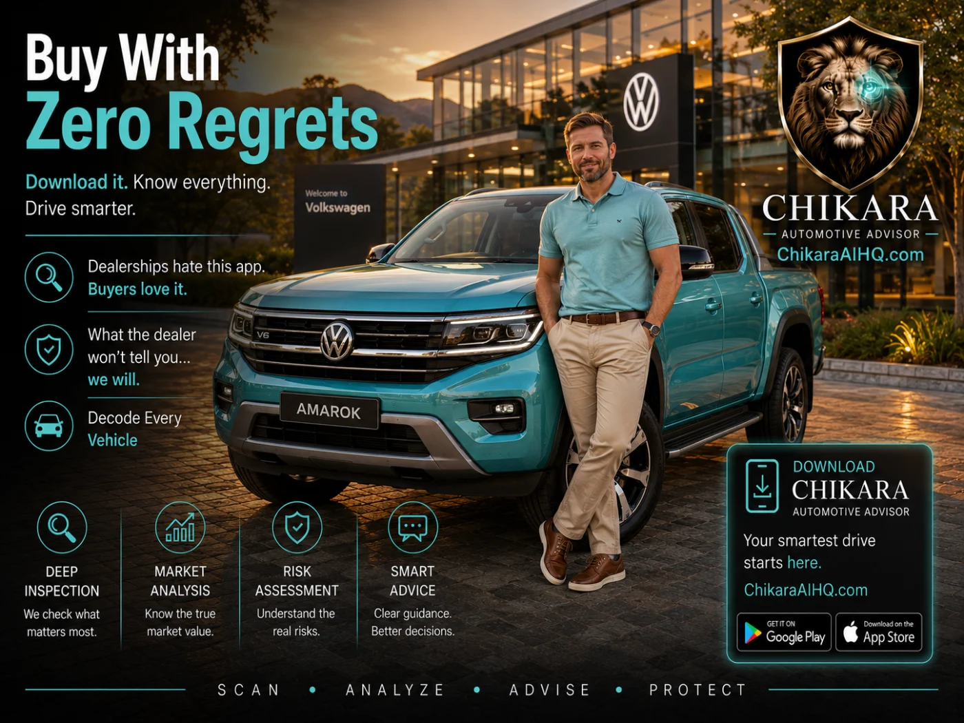 Automotive Advisor campaign creative: Drive smarter, every make
